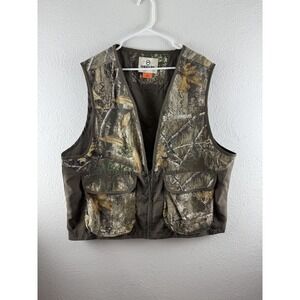 Magellan Outdoors Realtree Extra Camouflage Pattern Zip Up Vest‎ Size XL